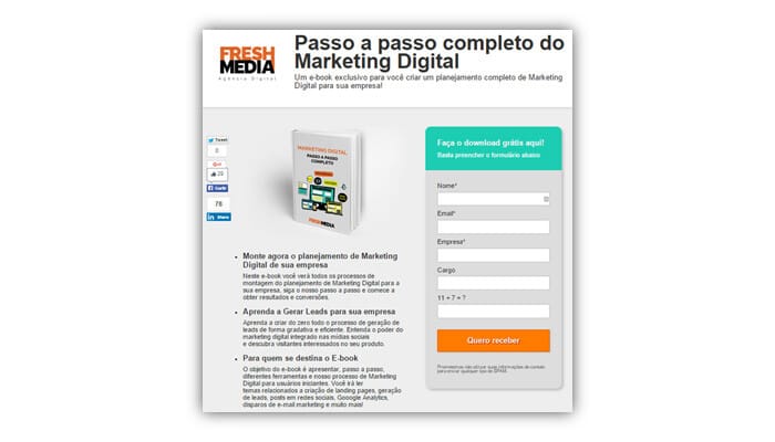 aumente a conversão em seu website