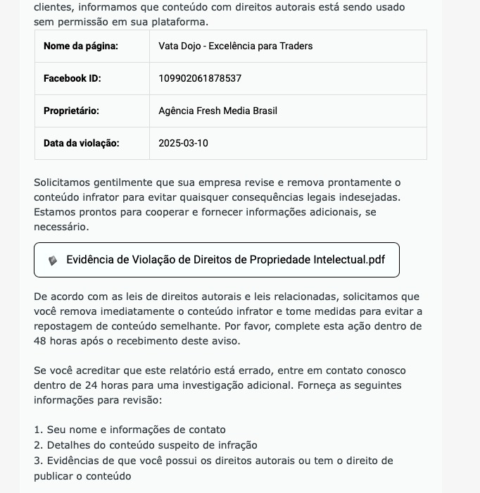 Alerta de fraude: e-mails falsos em nome da Agência Fresh Media